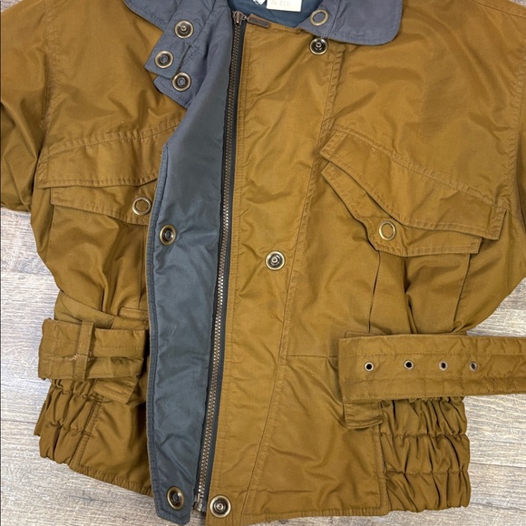 Vintage 1980s Downhill Racer Retro Ski Jacket – Belted Nylon Puffer | Size M - Picture 3 of 9